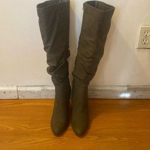 High knew boots from JustFab
